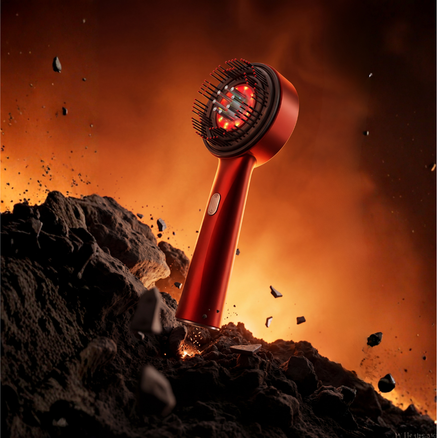 Peine Masajeador Anticaída LED