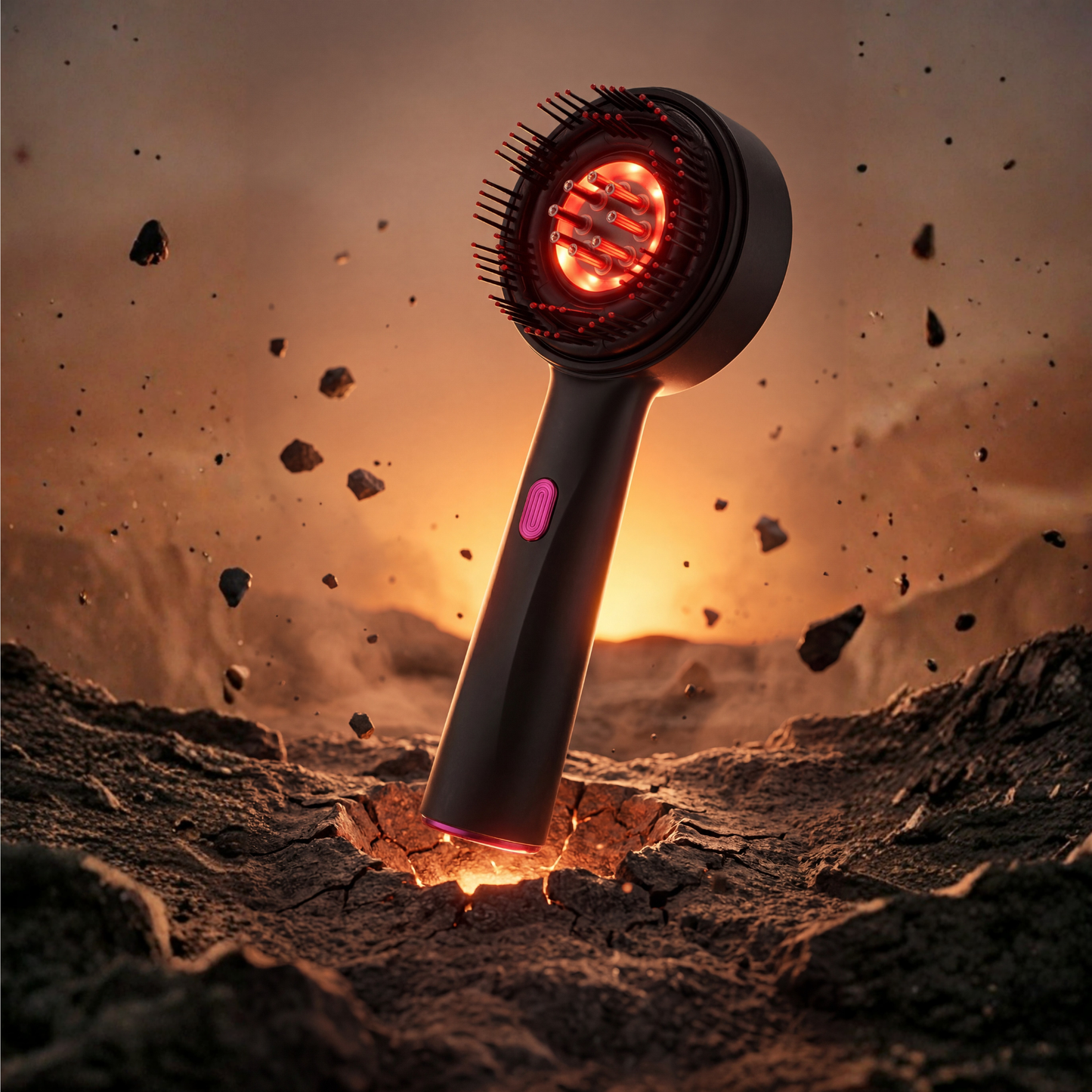 Peine Masajeador Anticaída LED