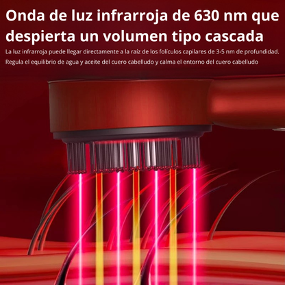 Peine Masajeador Anticaída LED