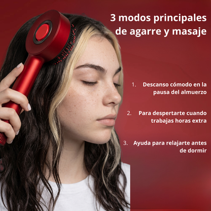 Peine Masajeador Anticaída LED